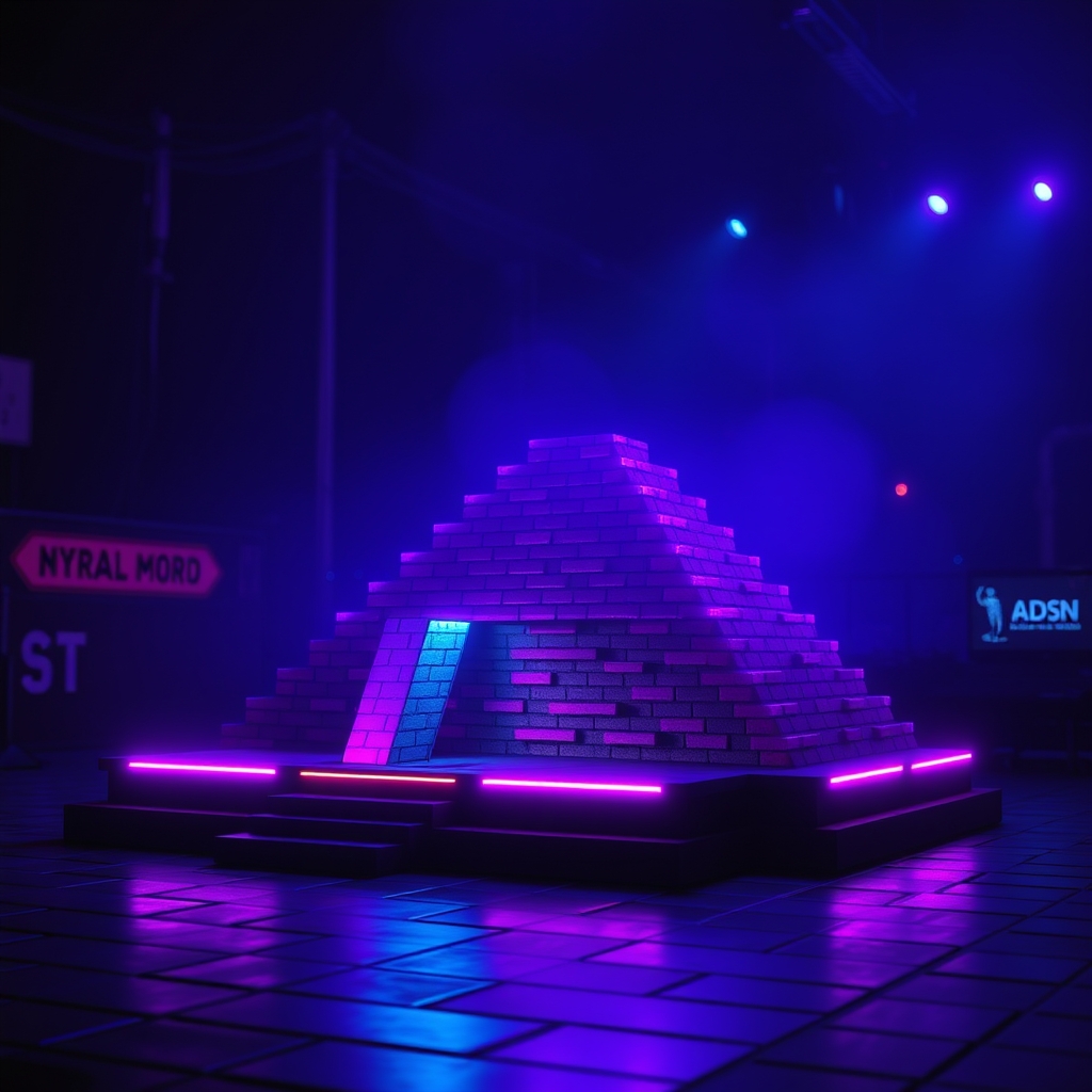 Daft Punk et LEGO dévoilent une pyramide culte