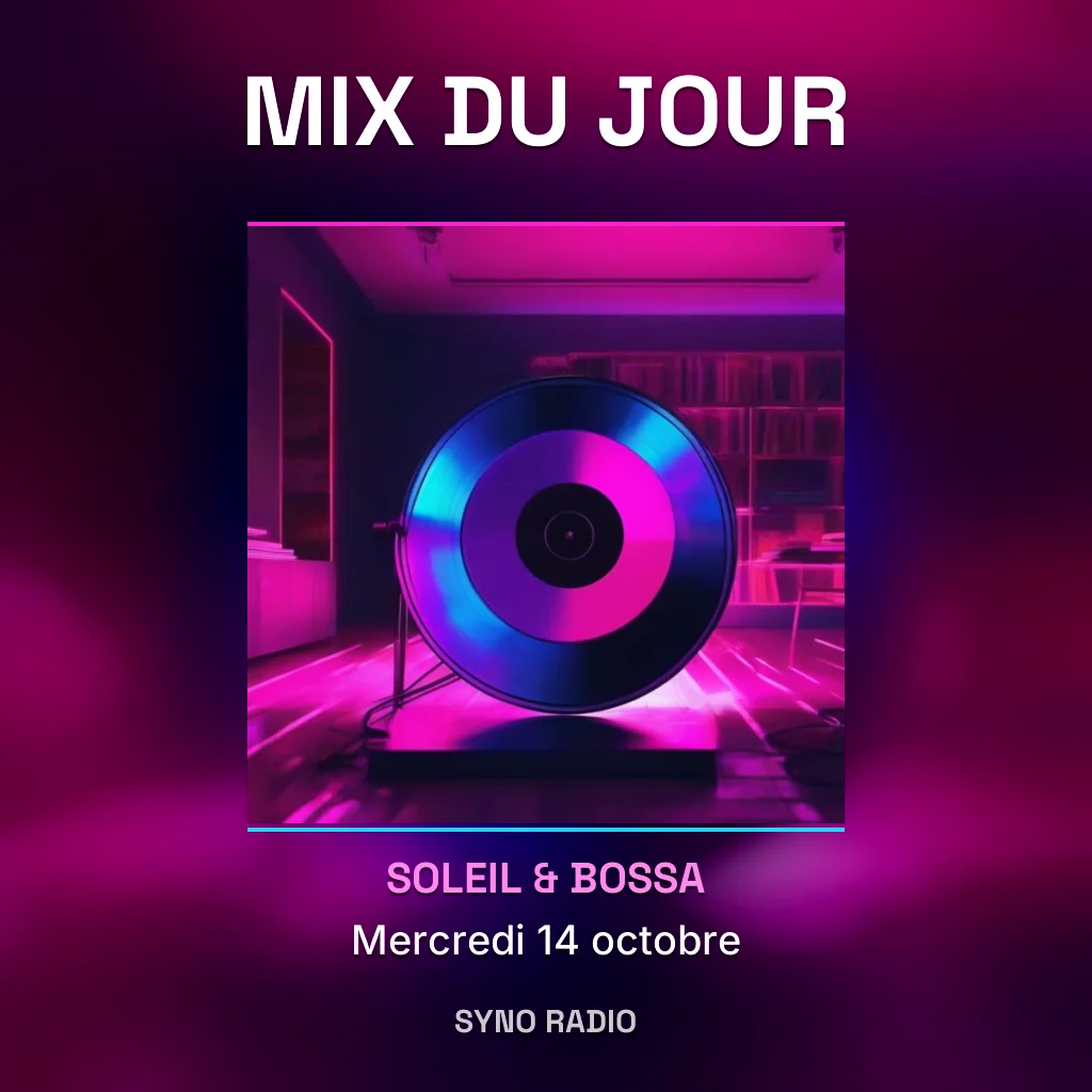 Pochette du Mix du jour - mercredi 14 octobre